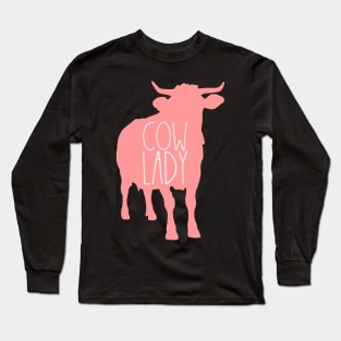 Cow Lady Long Sleeve T-Shirt